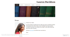 Desktop Screenshot of laurendavidson.co.uk